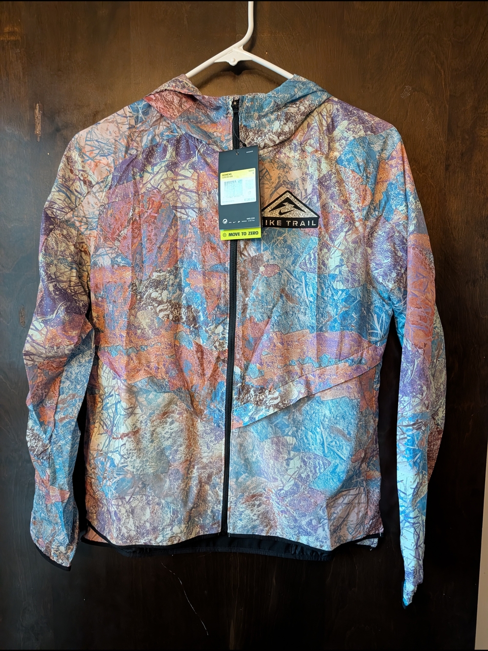 Nike Trail Multicolor Hooded Windbreaker Jacket
